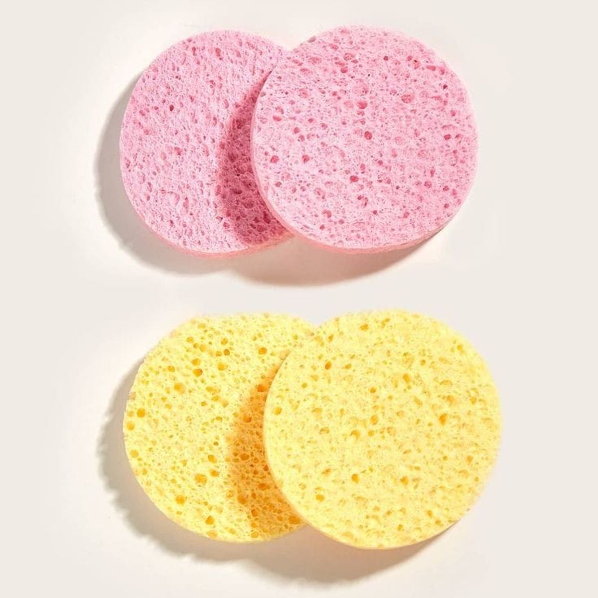 GENERICO - SET 6 ESPONJAS EXFOLIANTES FACIALES