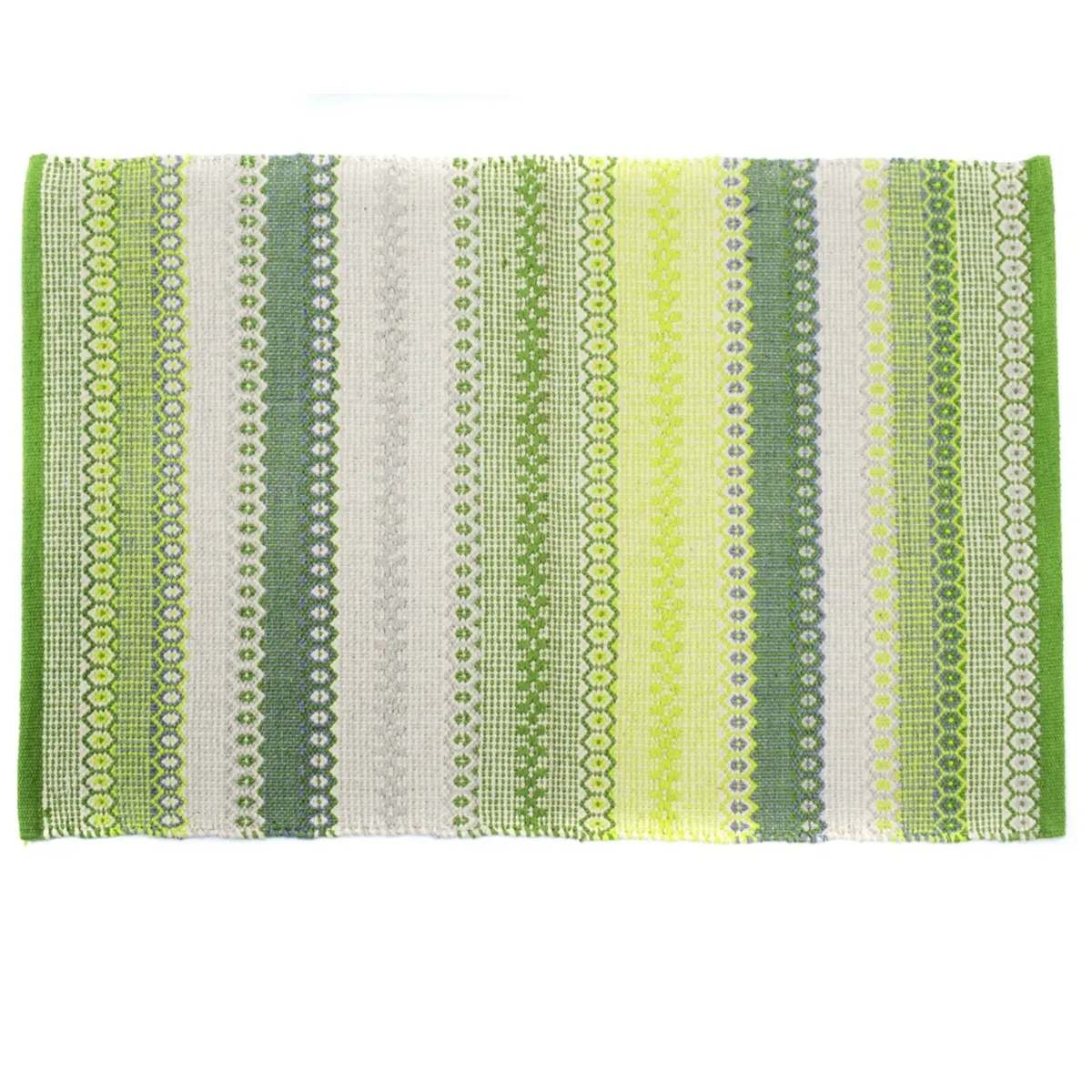 GENERICO - Alfombra Kellim IC13806 Verde / 1.50 x 2.10 cm