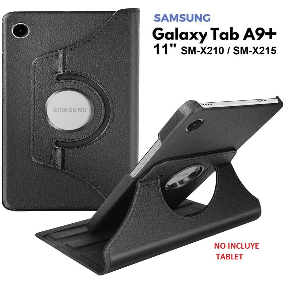 GENERICO - Funda Giratoria 360° para Samsung Tab A9 Plus 11.0 SM-X210 Case Cover