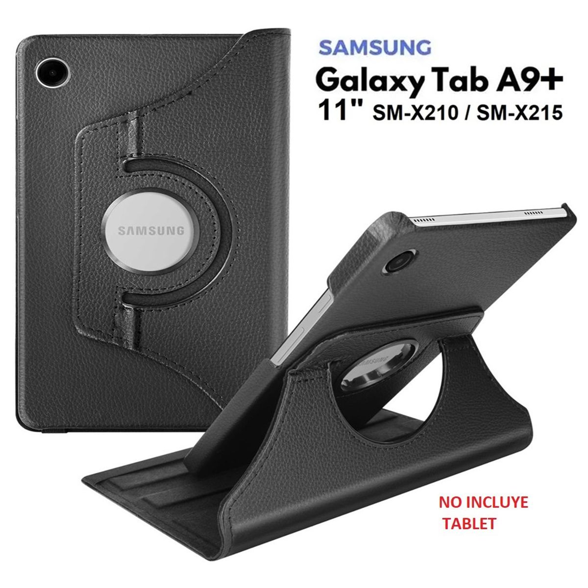 GENERICO - Funda Giratoria 360° para Samsung Tab A9 Plus 11.0 SM-X210 Case Cover