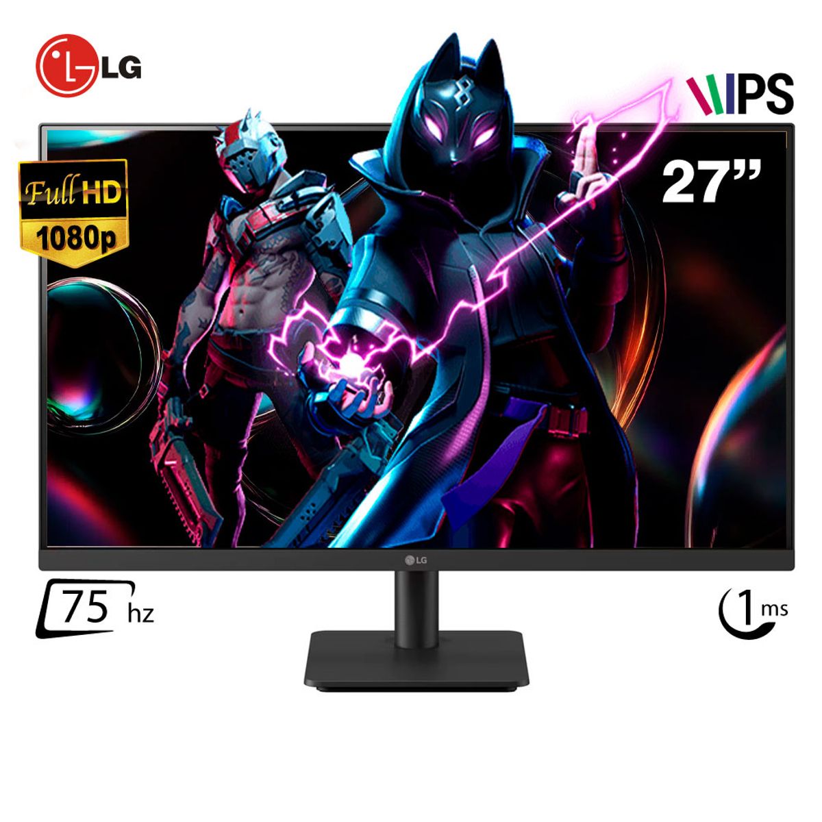 LG - Monitor LG 27MS500-B 27 FHD IPS 1920x1080 HDMI x2