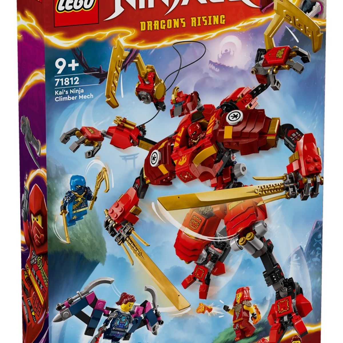 LEGO - LEGO 71812 Meca Escalador Ninja de Kai