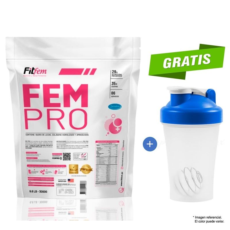 FITFEM - Proteína FEMPRO 3KG FITFEM CHOCOLATE