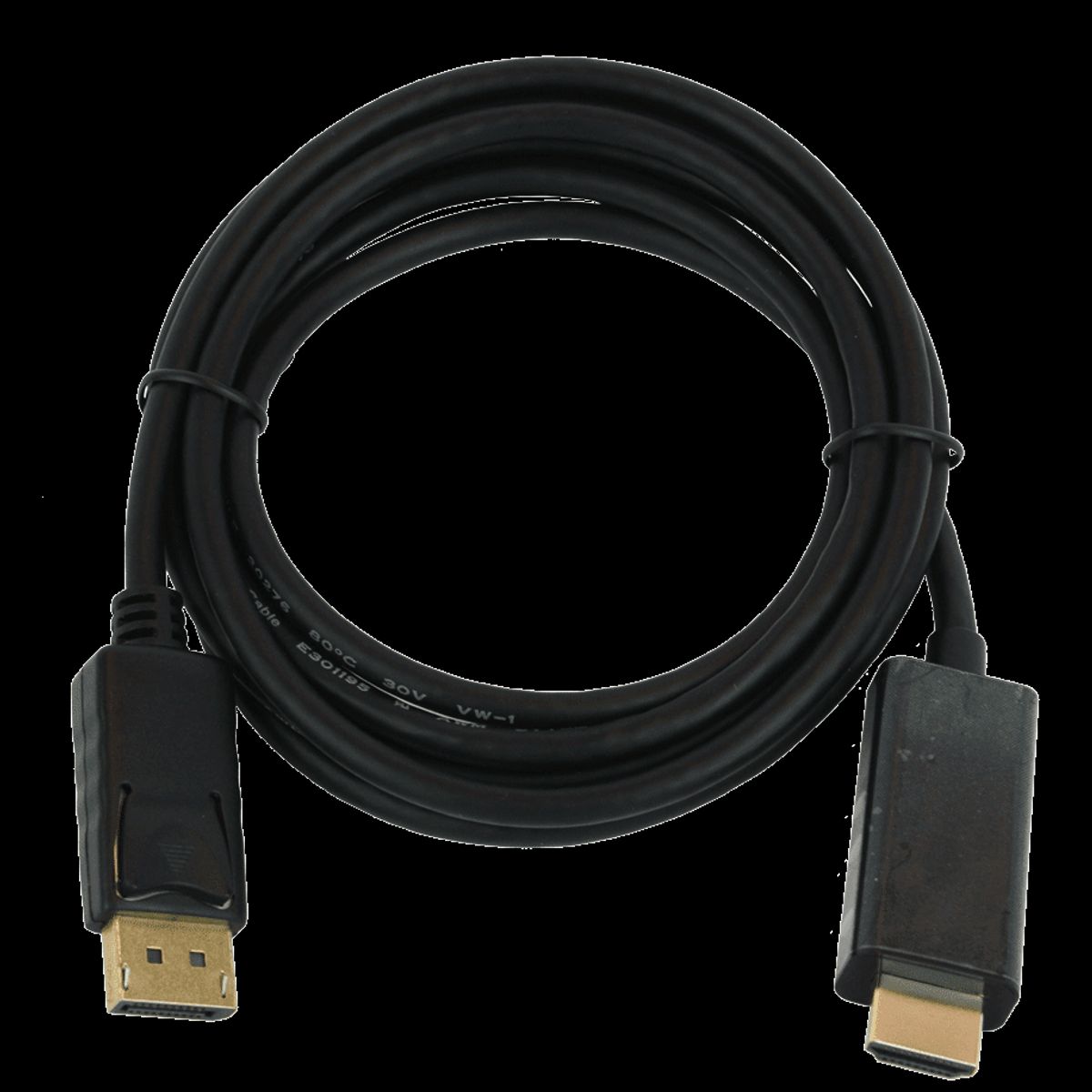IMPORTADO MC - Cable Displayport A Hdmi Dp A Hdmi Pvc Macho 1.5 Metros - PVC