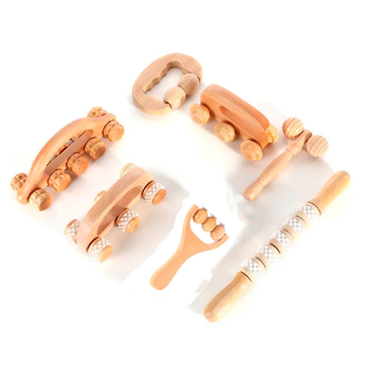 GENERICO - Masajeador de celulitis con terapia de madera