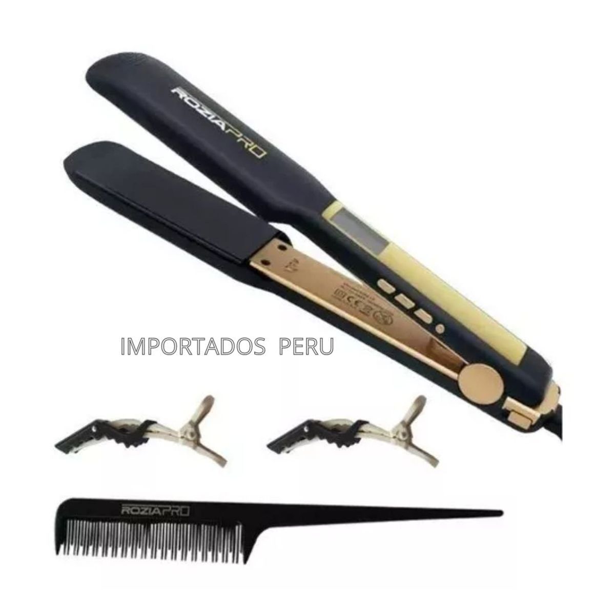 GENERICO - Plancha Rozia Pro  Profesional HR816