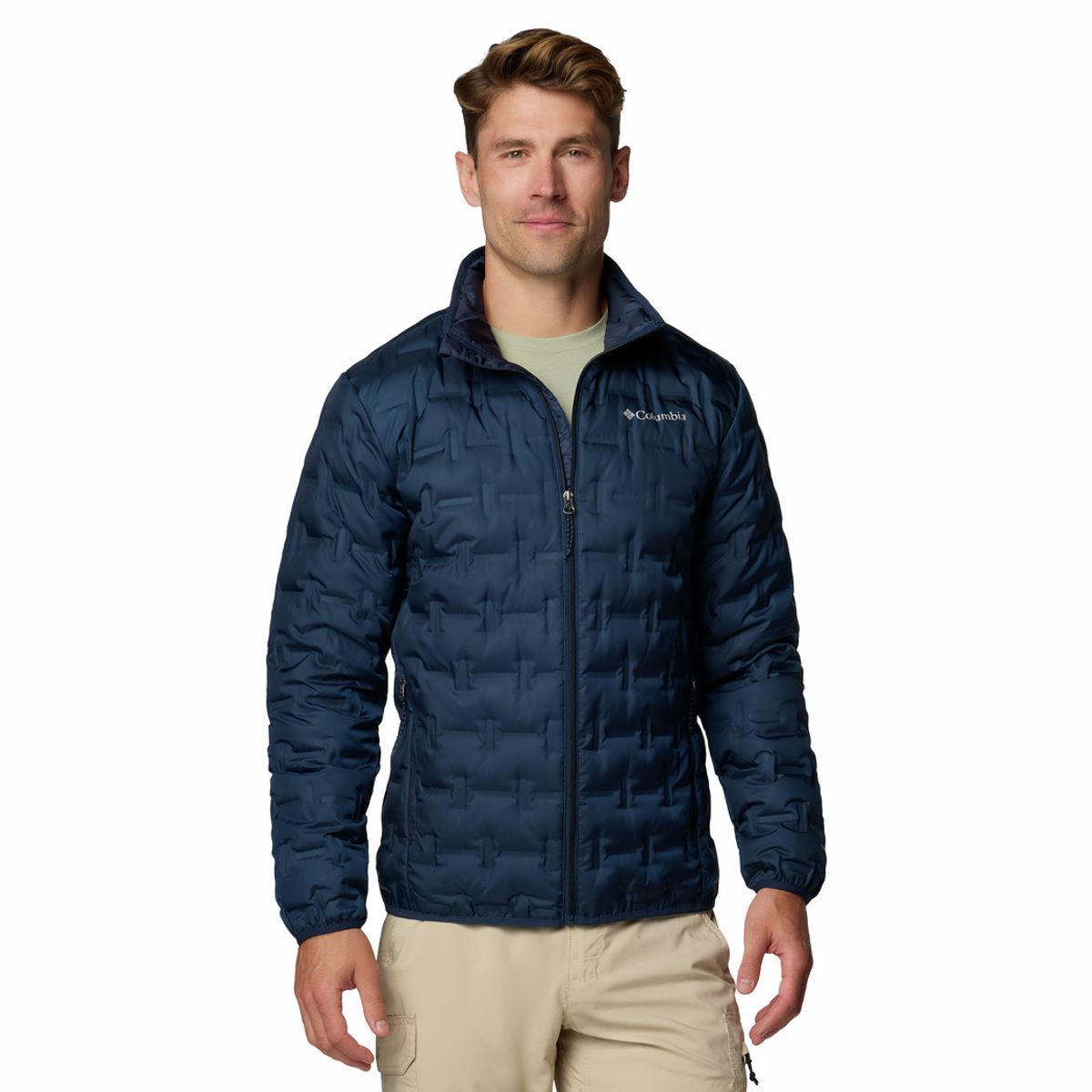 COLUMBIA - Casaca Columbia Hombre Ridge Azul COLUMBIA