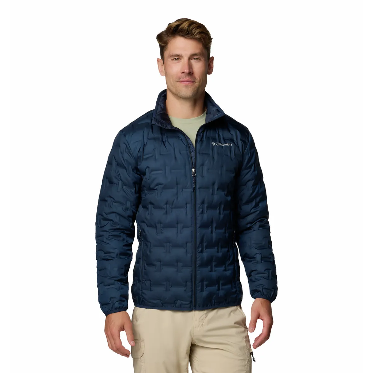 COLUMBIA - Casaca Columbia Hombre Ridge Azul COLUMBIA