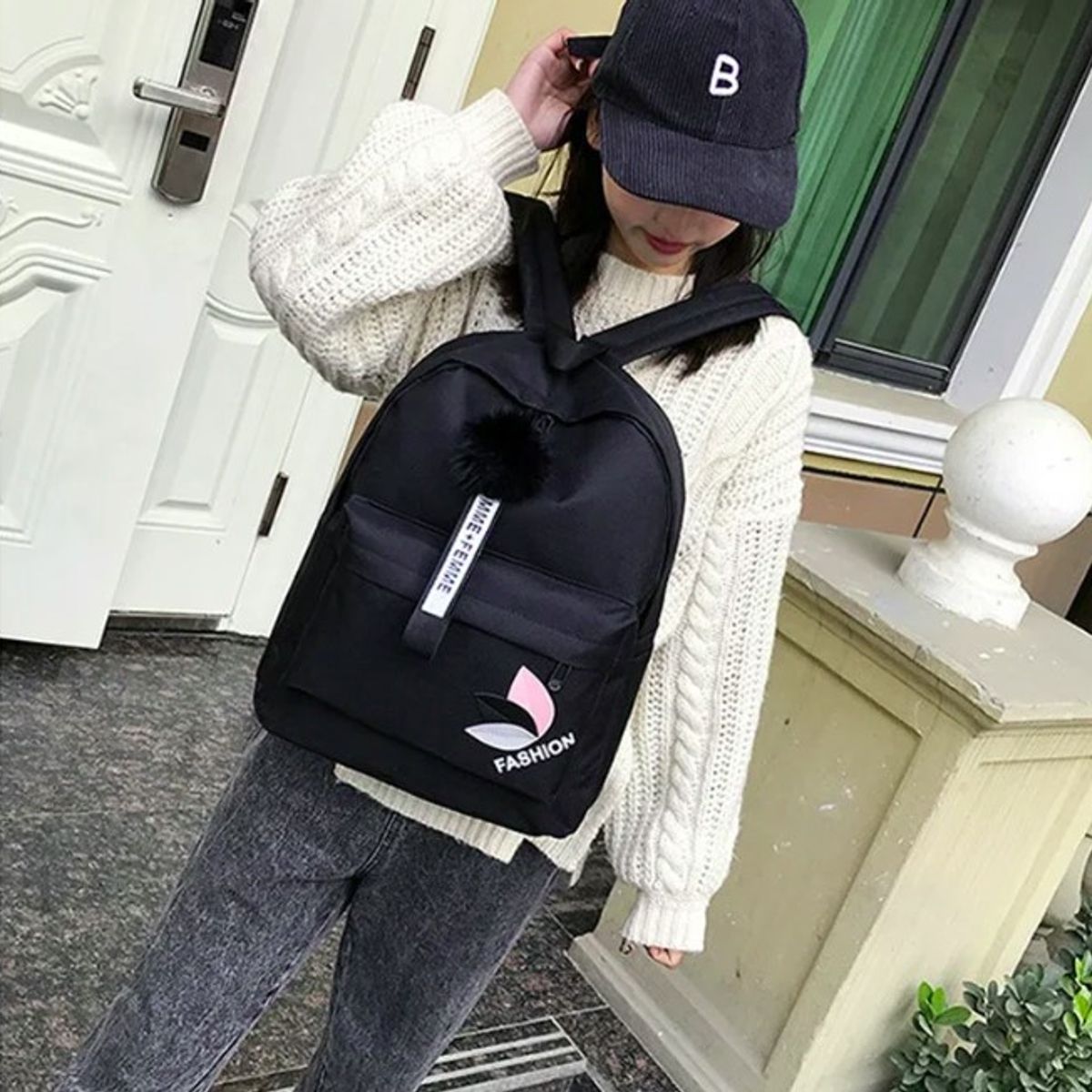 GENERICO - Mochila de lona Multiuso Basic