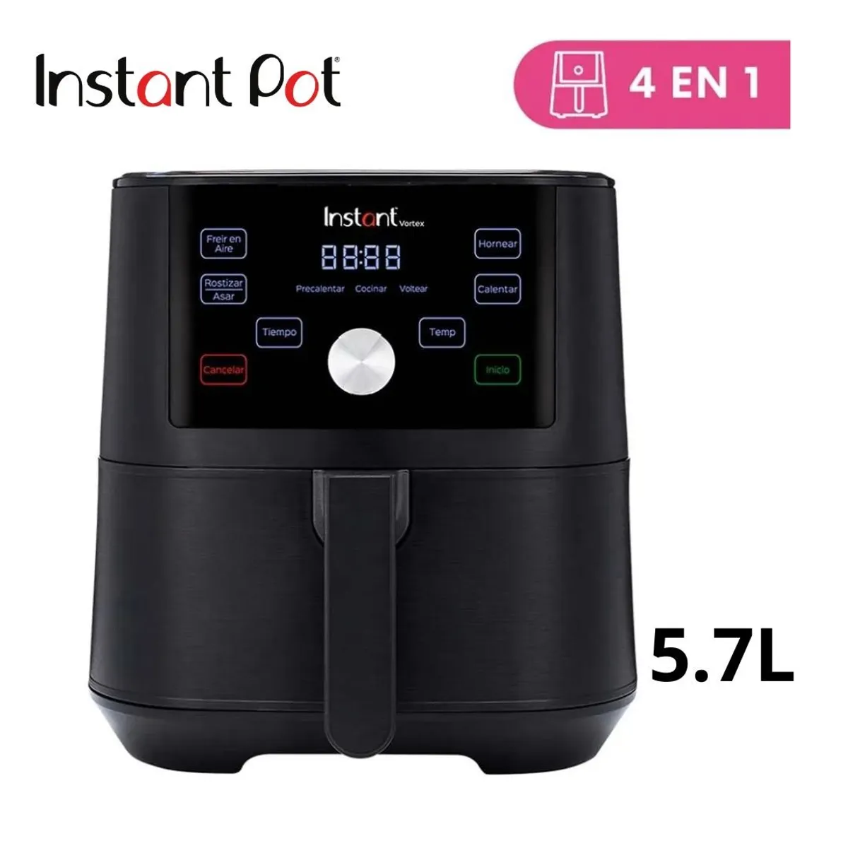 INSTANT POT - Freidora de Aire INSTANT POT Vortex 5.7 Lts Negro