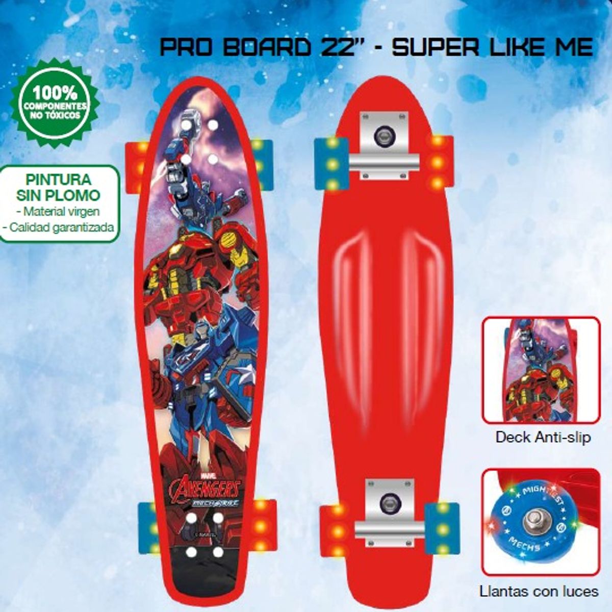 MARVEL - SKATEBOARD AVENGERS ORIGINAL