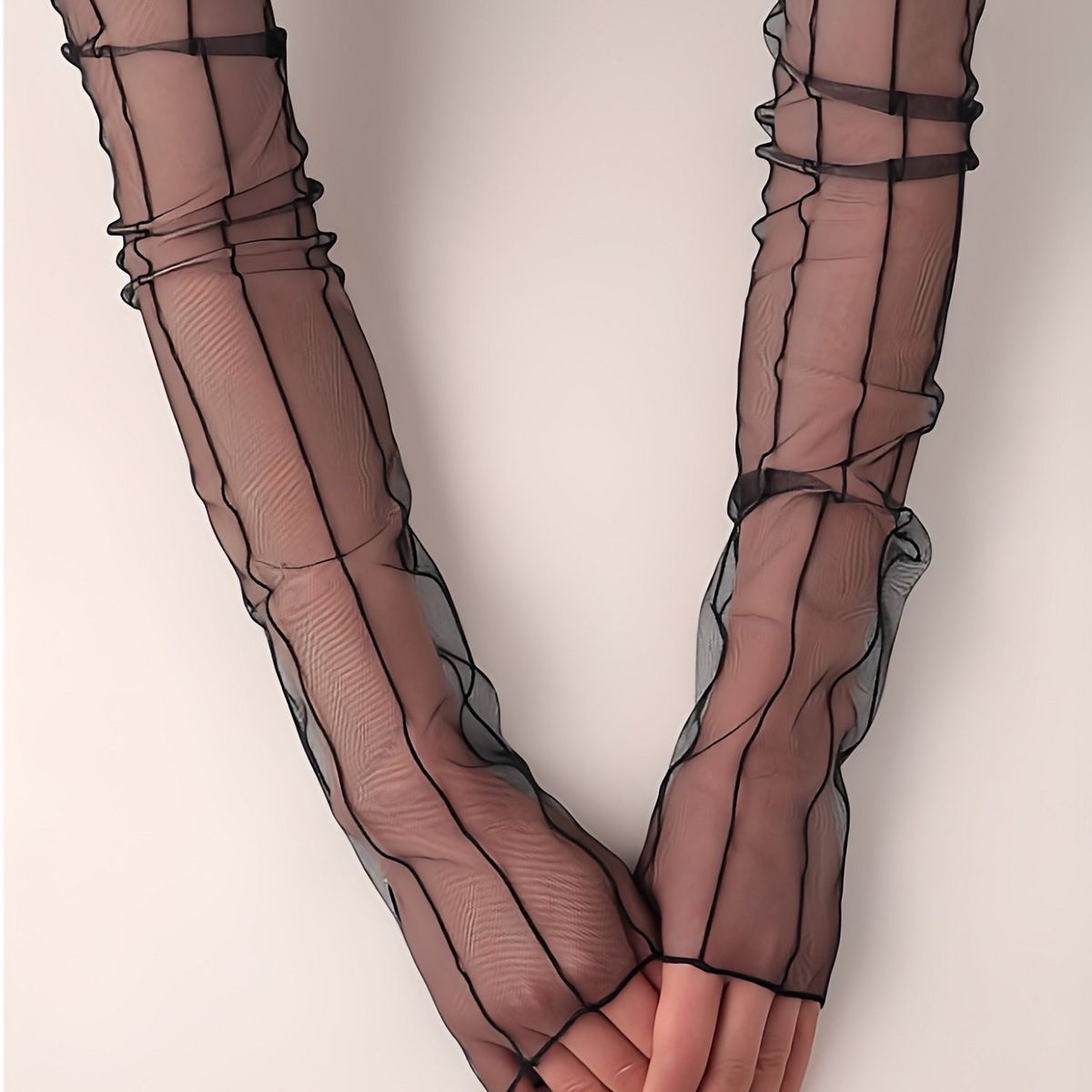 GENERICO - MANGA GUANTES LOLITAS NEGRO PUNK