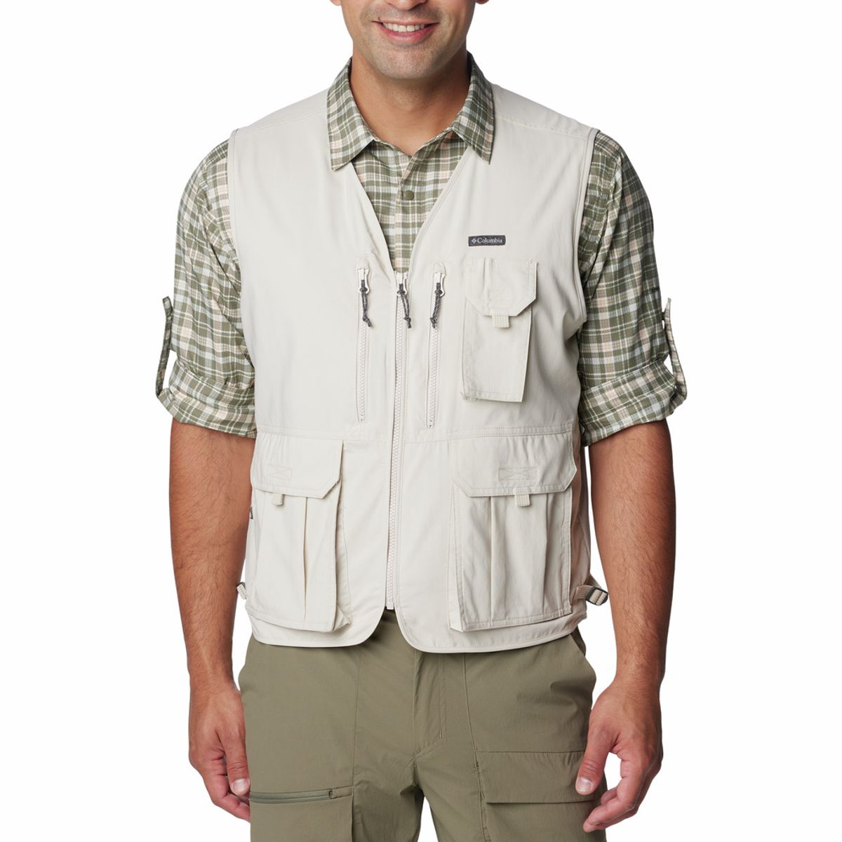 COLUMBIA - Chaleco Columbia Hombre Silver Ridge Utility Marrón COLUMBIA