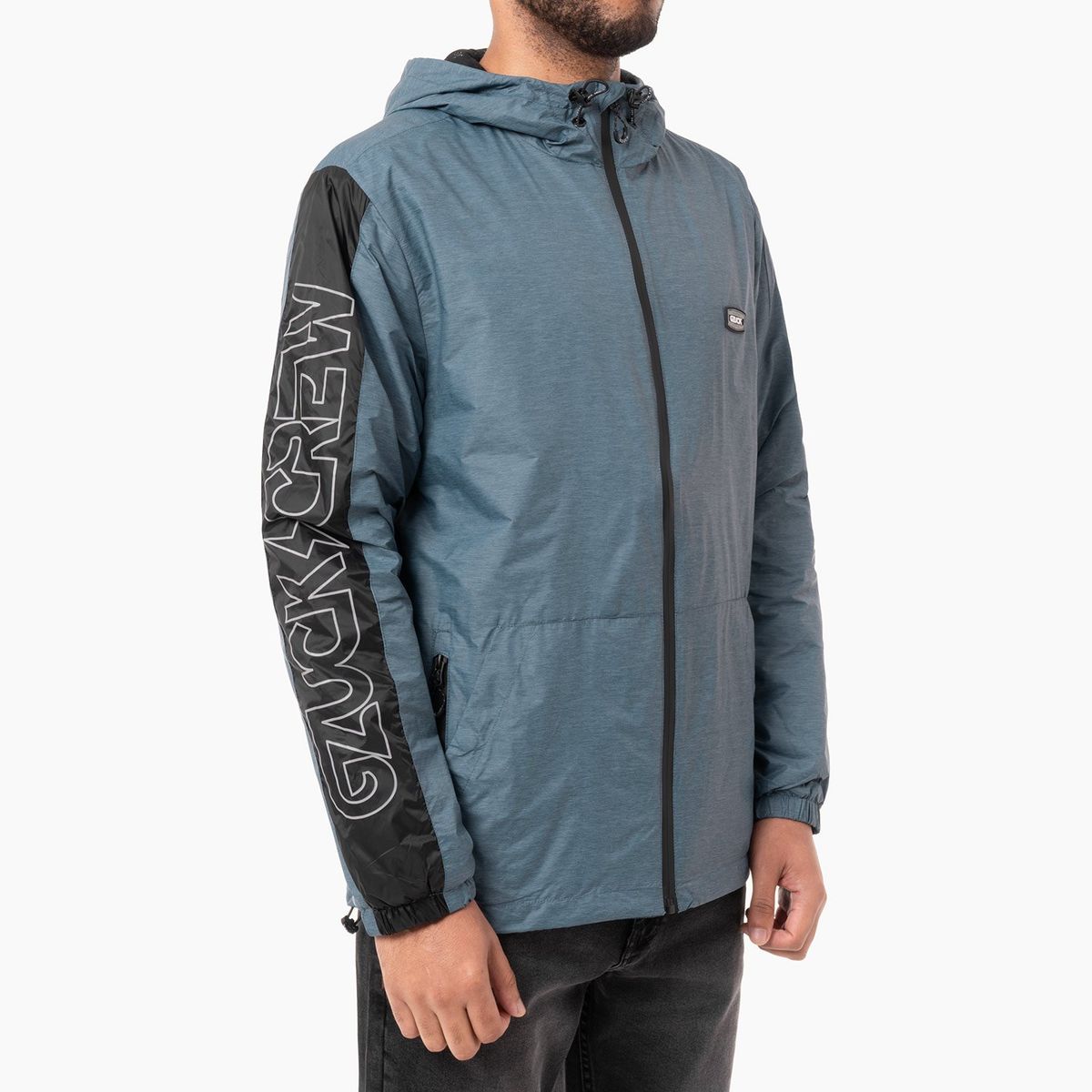 GZUCK - RAINCOATS TAFETA CCAP CF BRADGREY BLACK