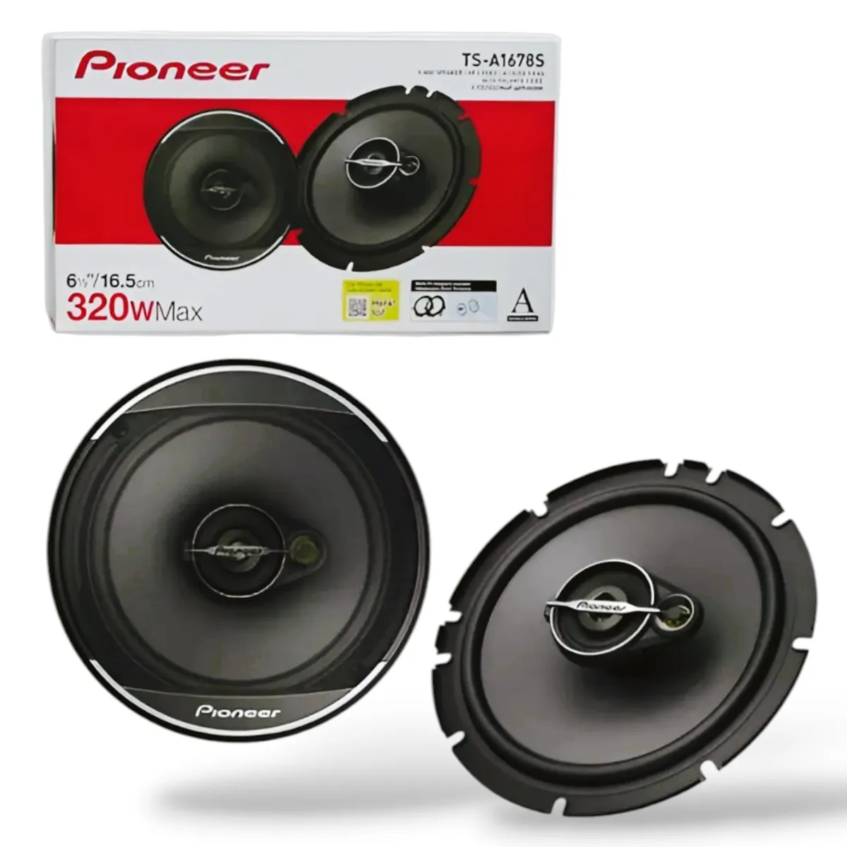 PIONEER - Parlantes Redondos Pioneer 320W 3 Vías  TS-A1678S