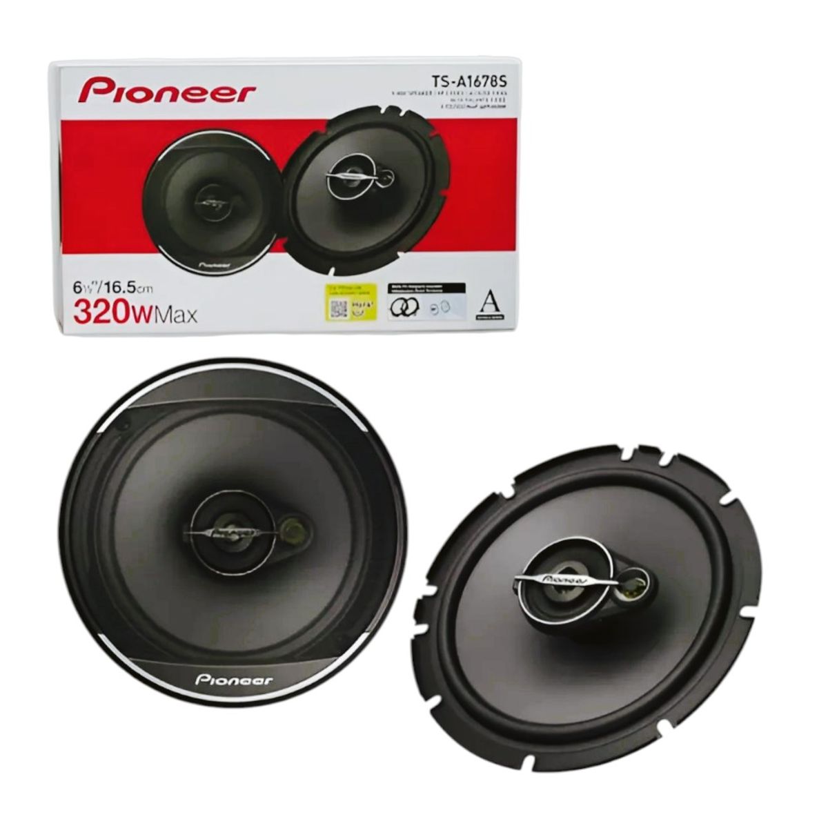 PIONEER - Parlantes Redondos Pioneer 320W 3 Vías  TS-A1678S