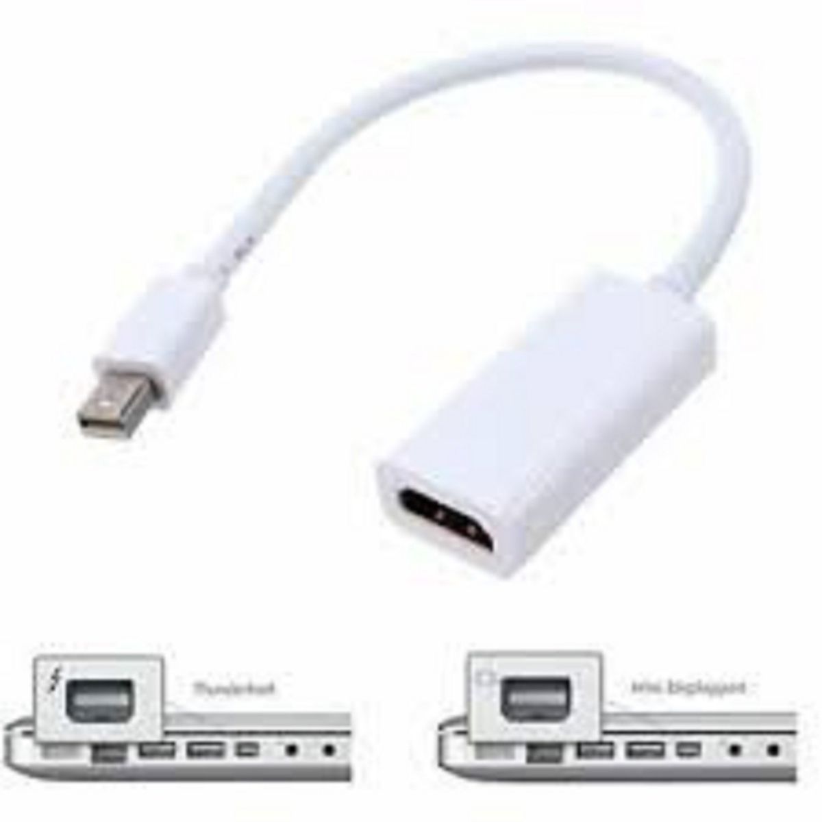 GENERICO - Adaptador Mini Displayport Thunderbolt a Hdmi MAC