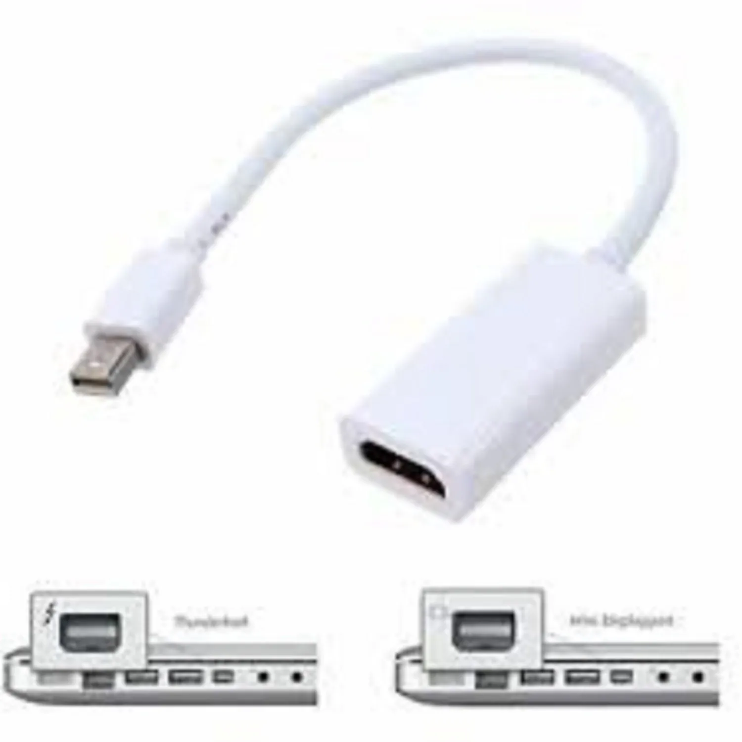 Adaptador Mini Displayport Thunderbolt a Hdmi MAC GENERICO