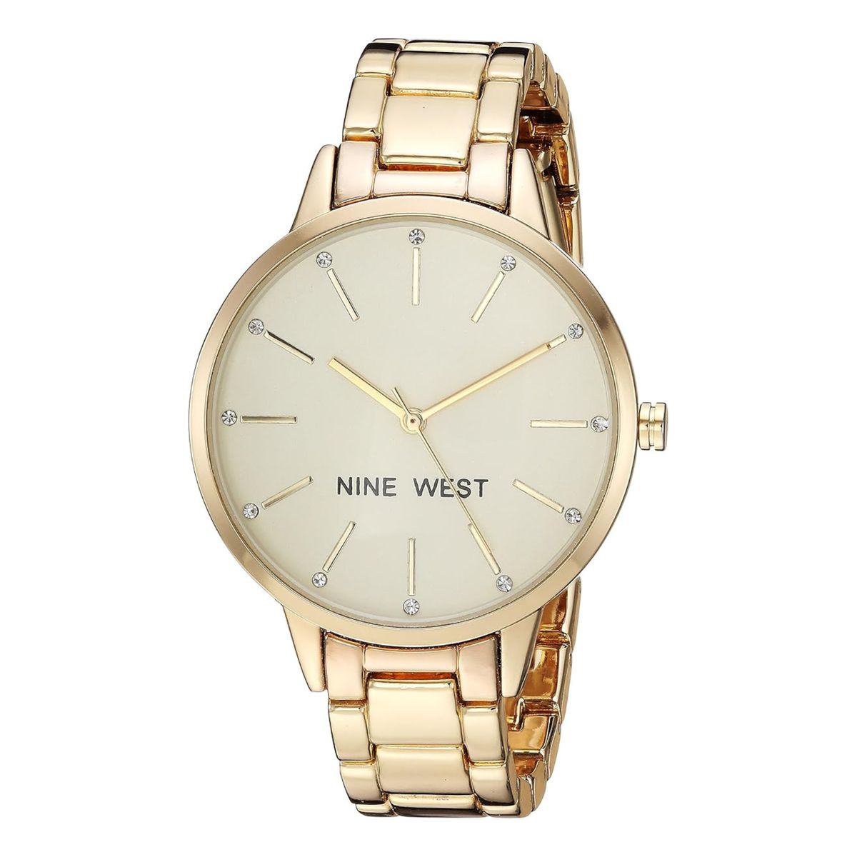 NINE WEST - Nine west reloj pulsera con detalles de cristal para mujer