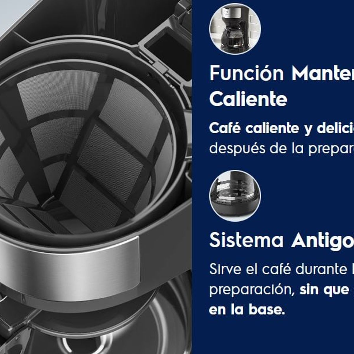 ELECTROLUX - Cafetera Electrolux ECM20
