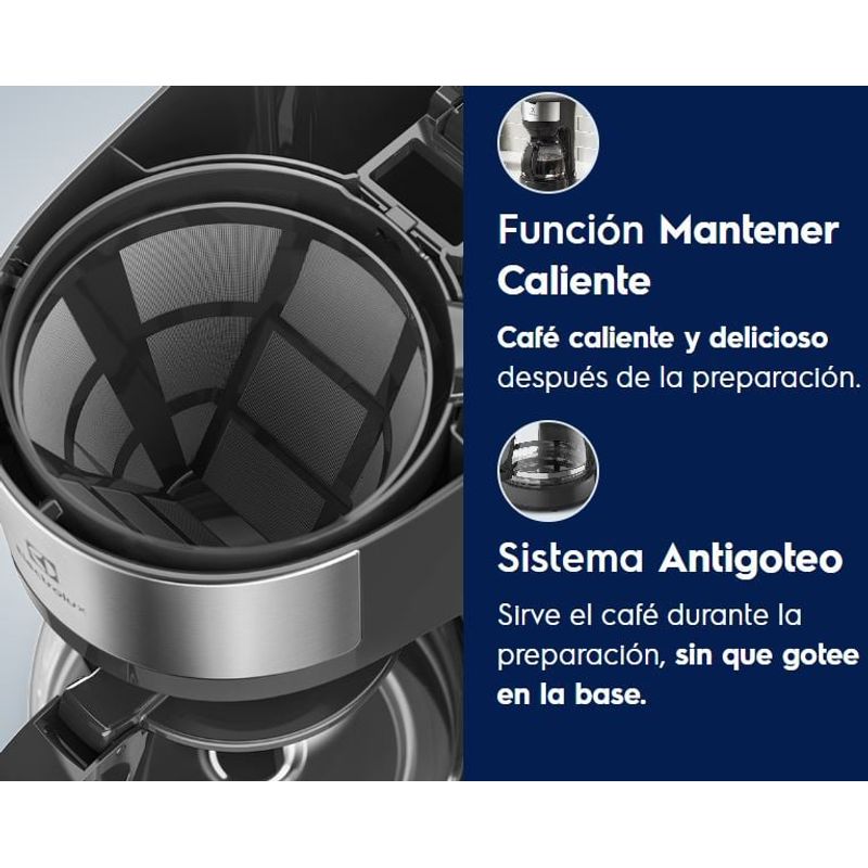 ELECTROLUX - Cafetera Electrolux ECM20