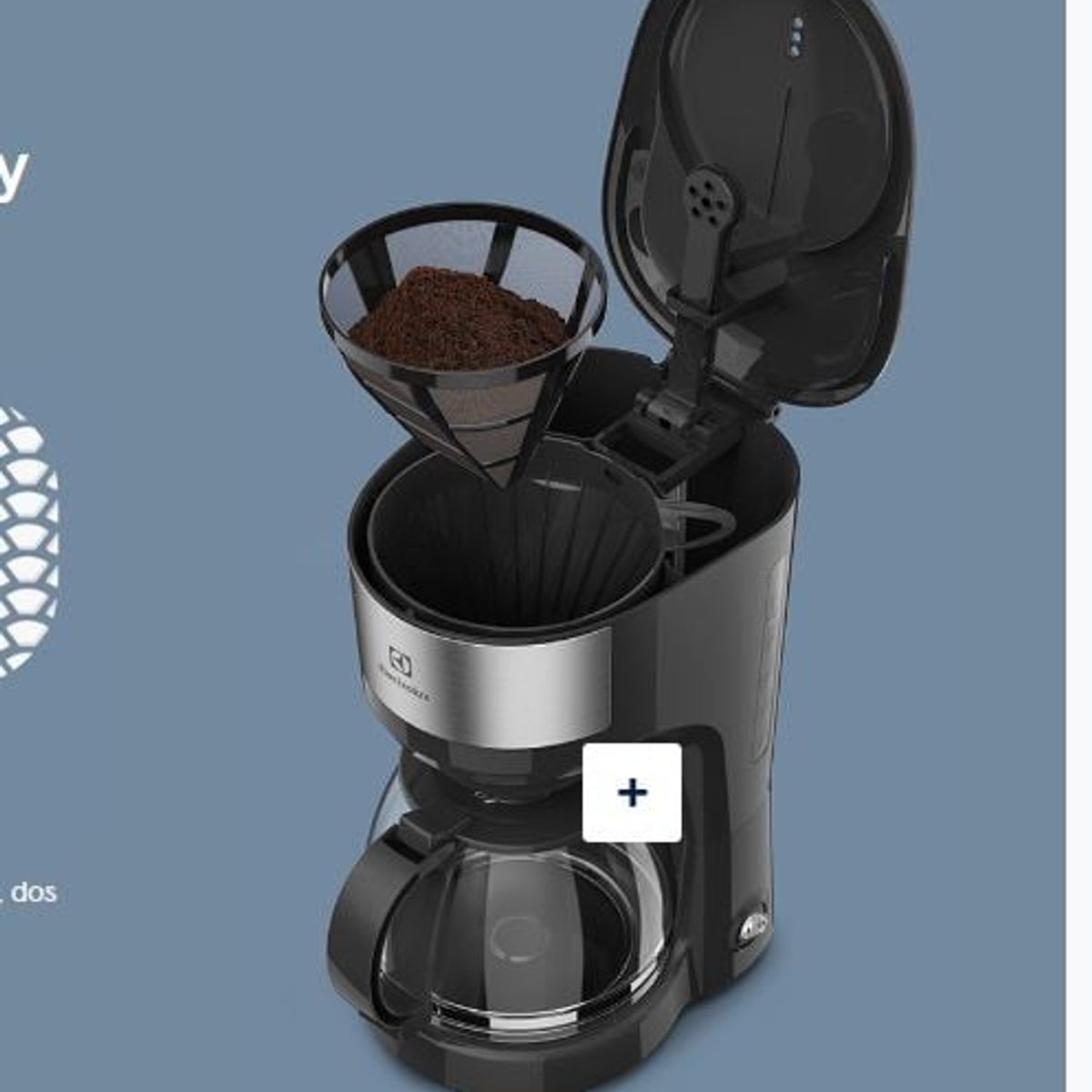 ELECTROLUX - Cafetera Electrolux ECM20