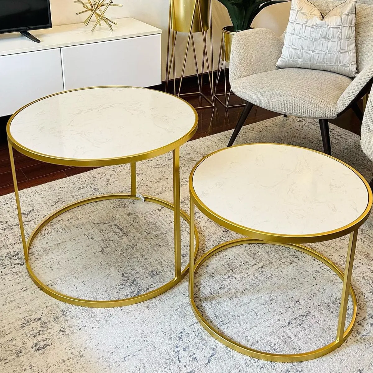 GENERICO - Set 2 Mesas de Centro Nido