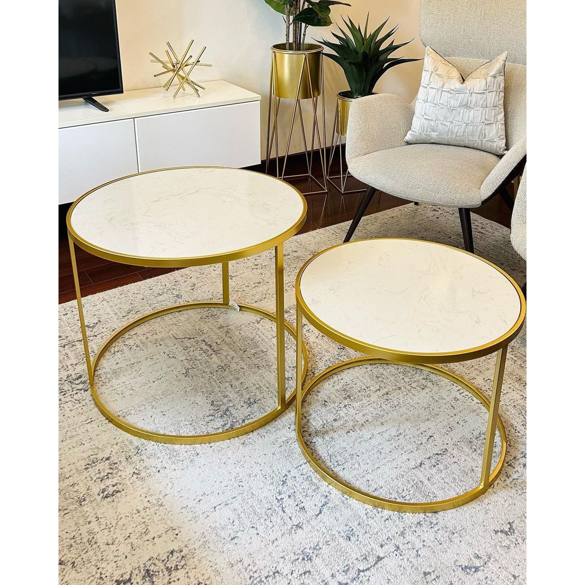 GENERICO - Set 2 Mesas de Centro Nido