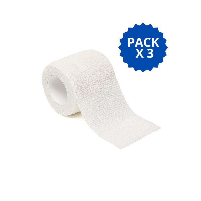 GENERICO - VENDAS ADHESIVAS COBAN - PACK X3  - 5 CM