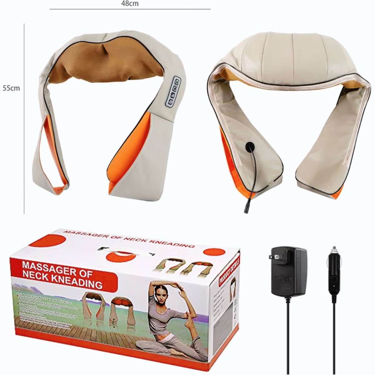 OEM - Masajeador De Cuello Infrarrojo Shiatsu