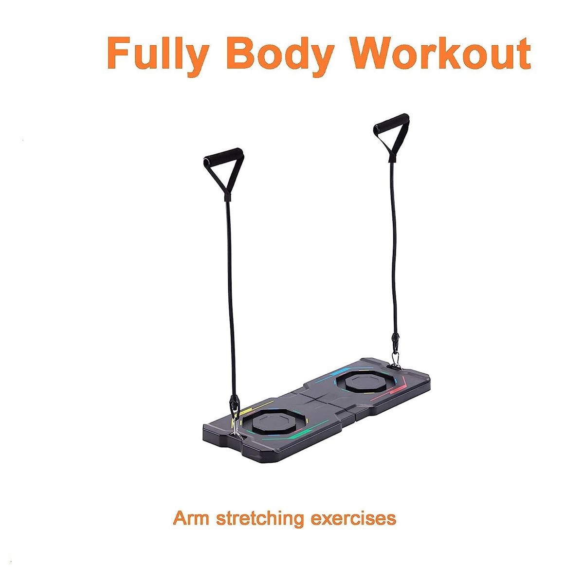 GENERICO - Push Up Bar Board Tablero Multifunción Planchas Ligas