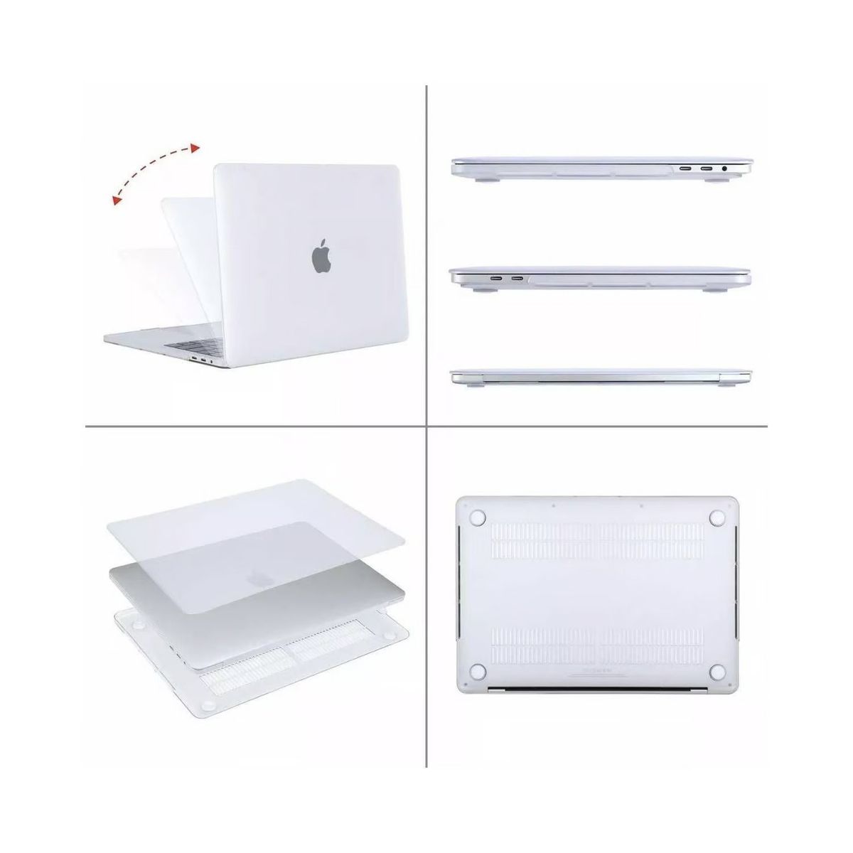 GENERICO - Cover Case Mate Macbook Pro 13 A2289 A2251 A2338 M1 2020