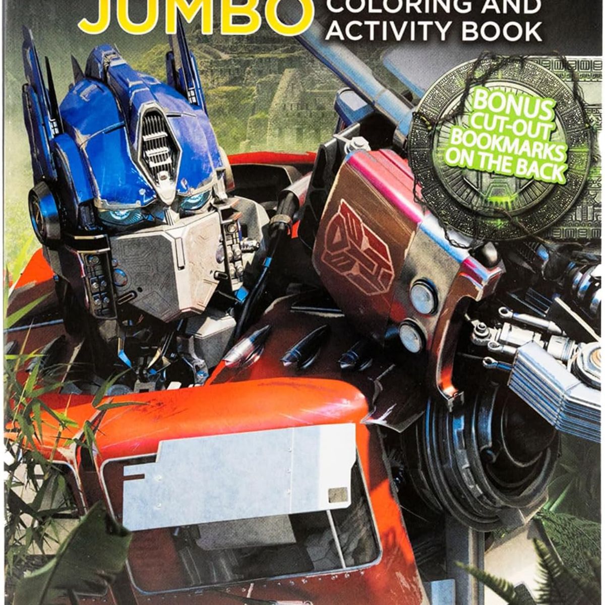 GENERICO - Libro para colorear transformers