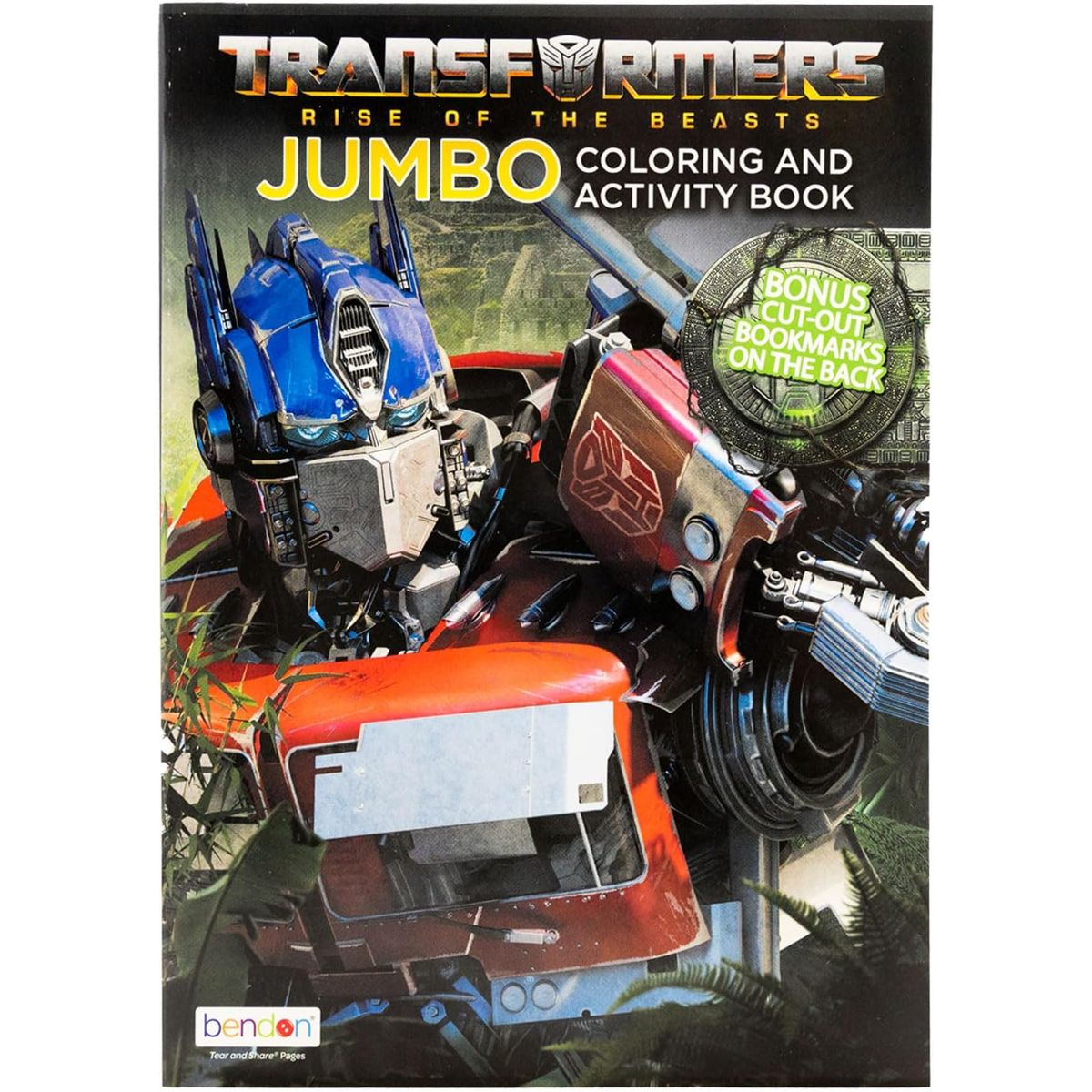 GENERICO - Libro para colorear transformers