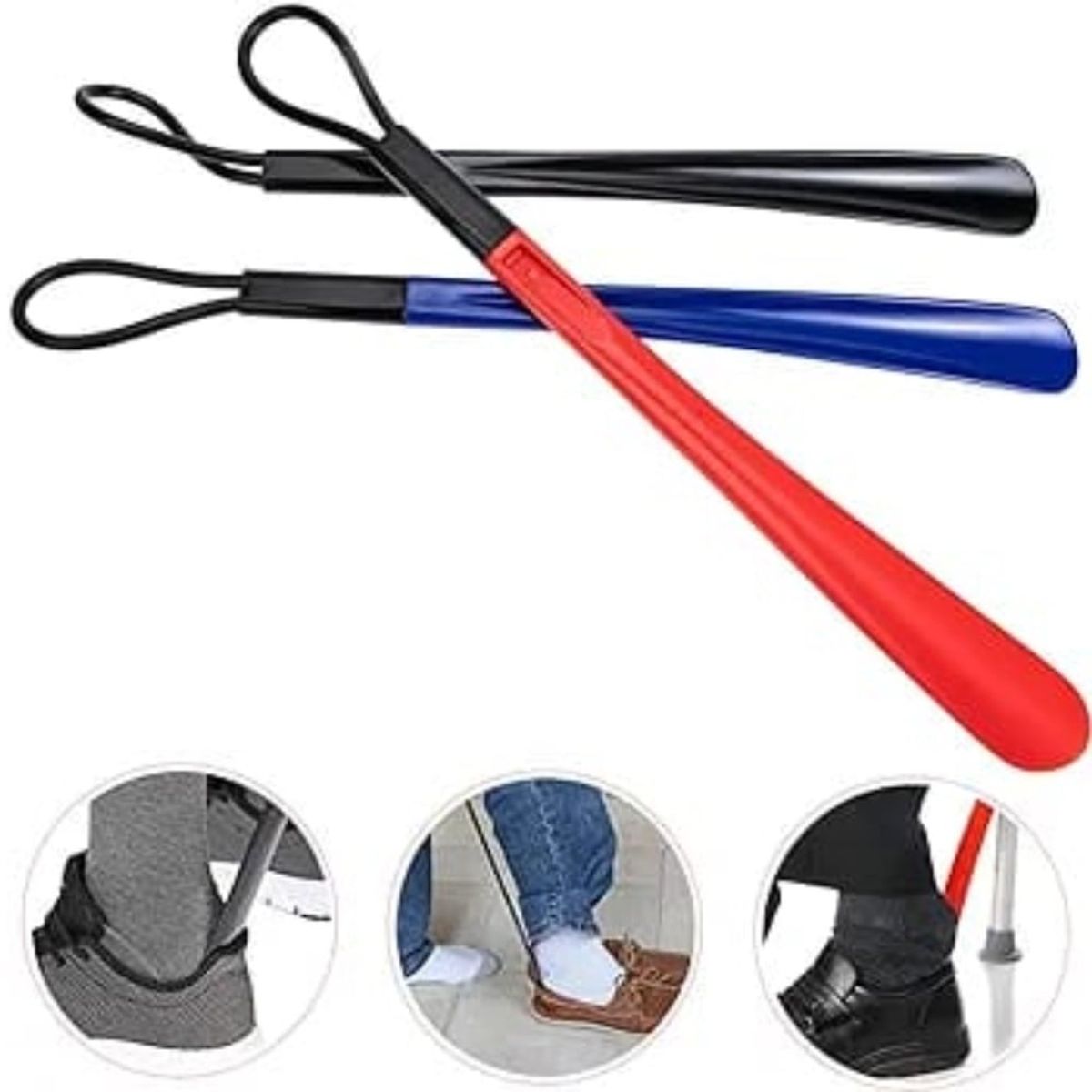 GENERICO - Calzador de Mango Largo Rojo