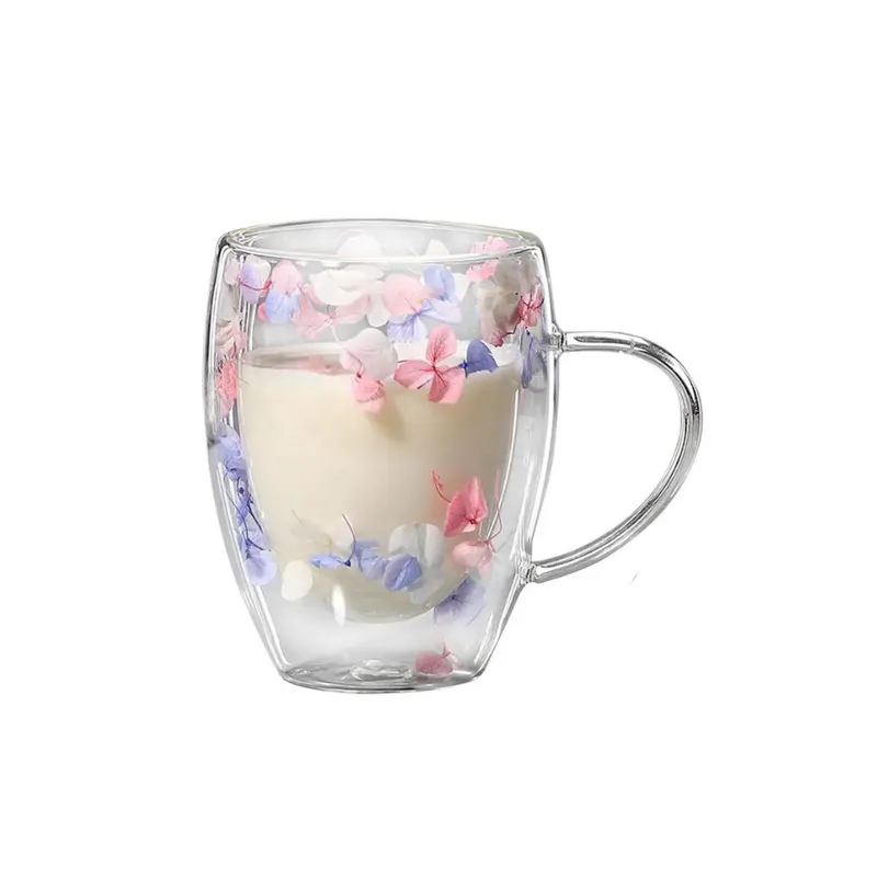 GENERICO - Taza flores secas 350 ml