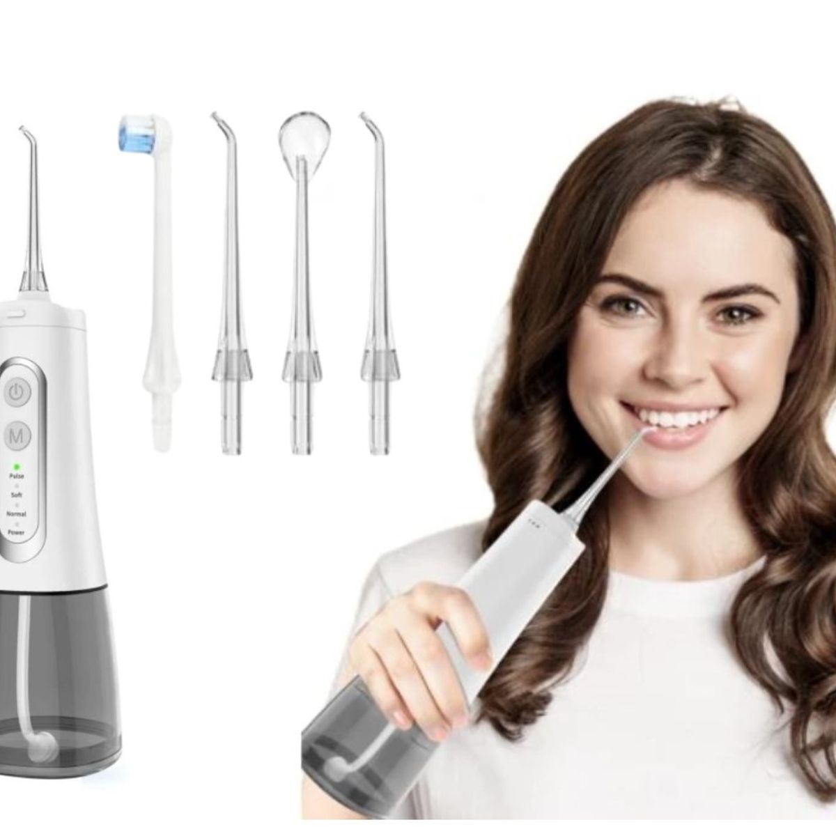 DAUER - Irrigador Dental Eléctrico Portátil Dauer