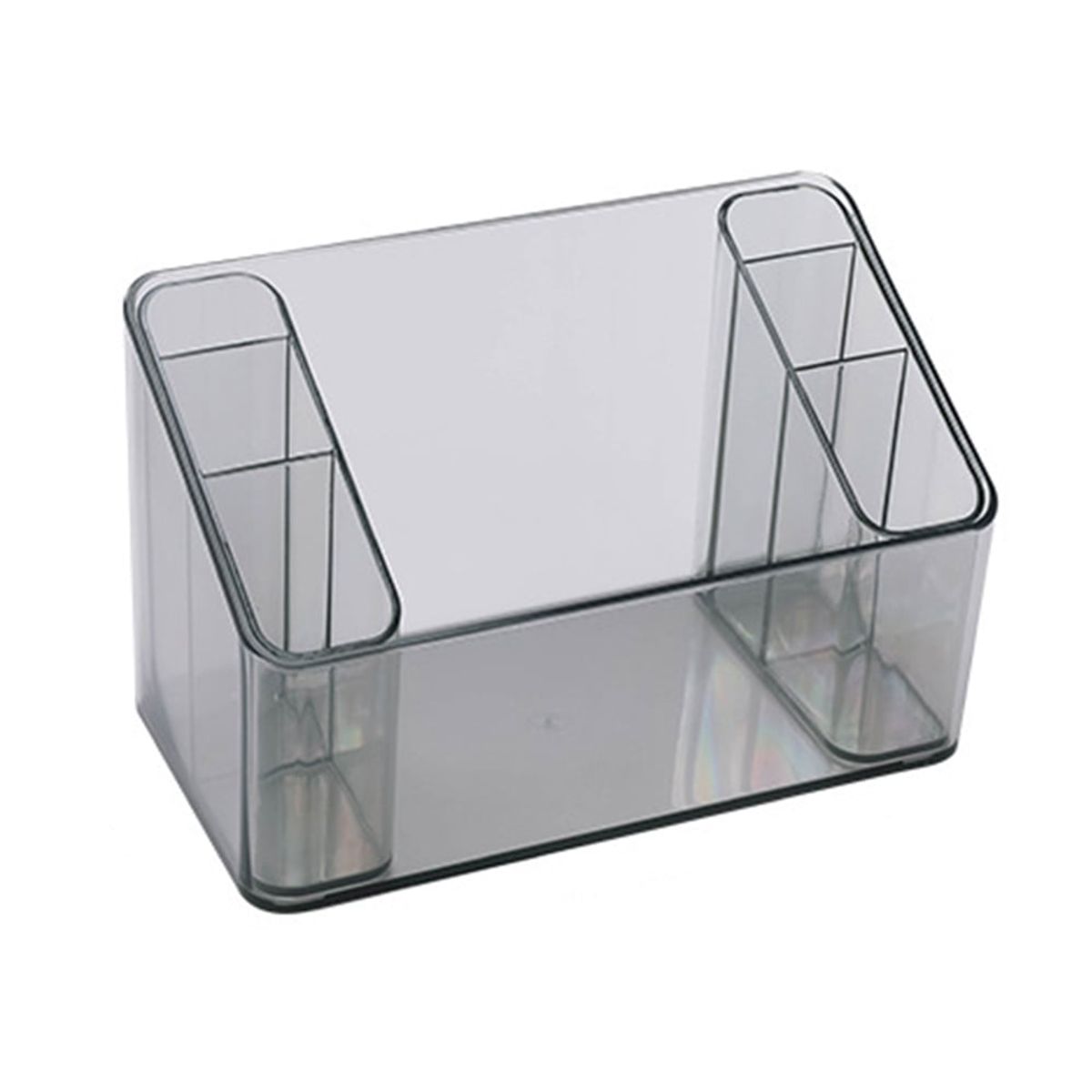 GENERICO - Caja Organizador de Cosmético con Divisiones Gris