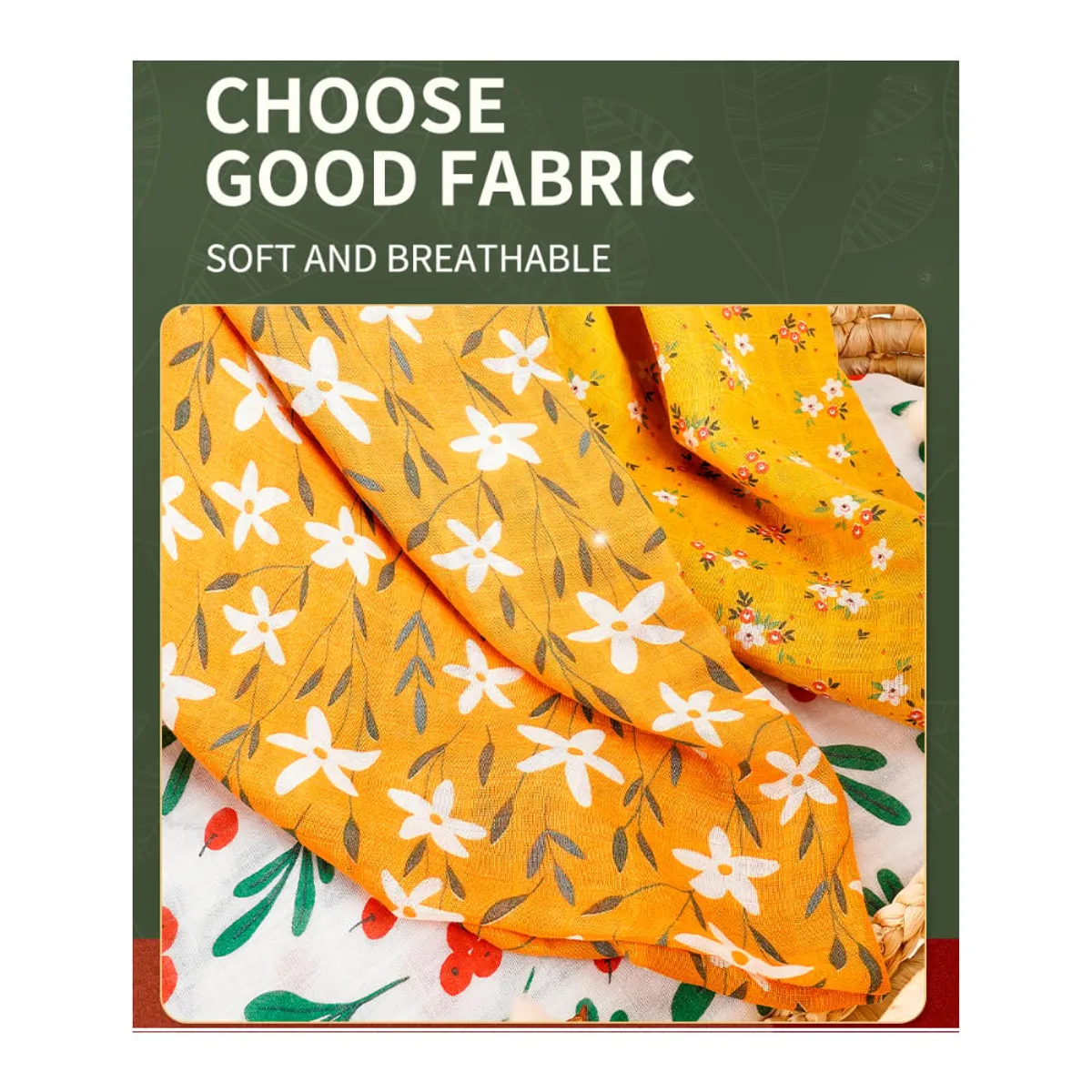 GENERICO - Manta de Muselina Suave para Bebé Bambú y Algodón