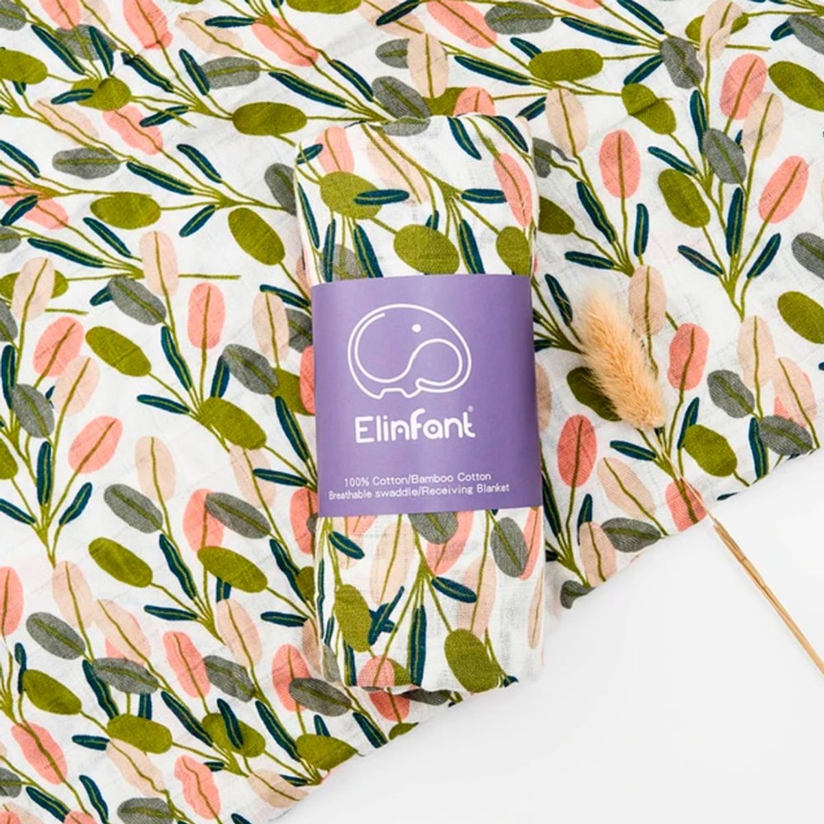 GENERICO - Manta de Muselina Suave para Bebé Bambú y Algodón