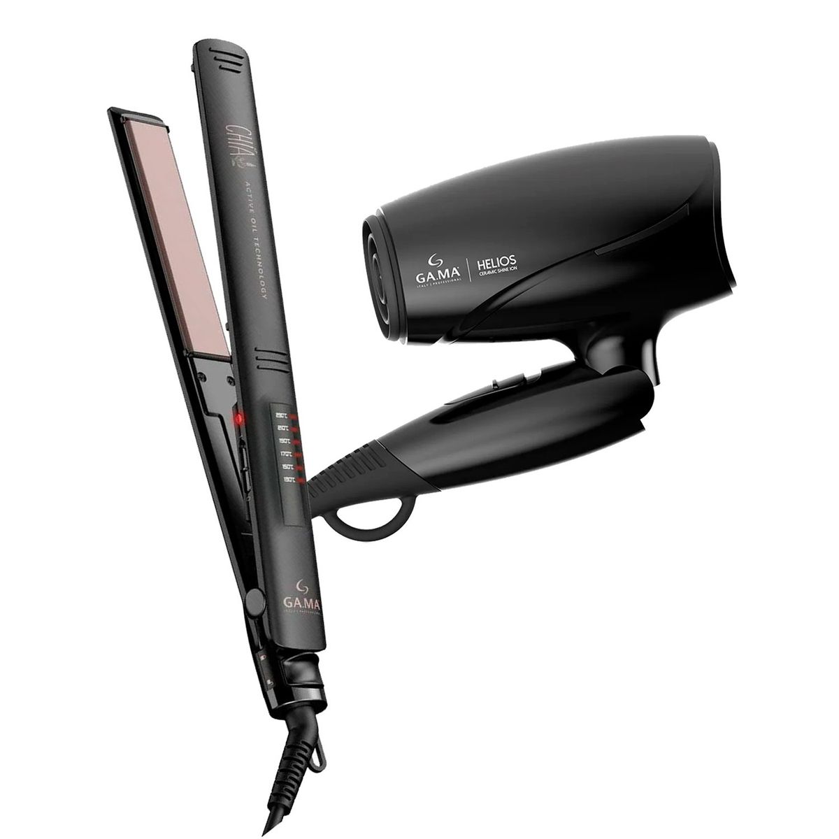 GAMA - Combo Gama Alisadora Led Chía BECHS0000002568 y Secador Helios