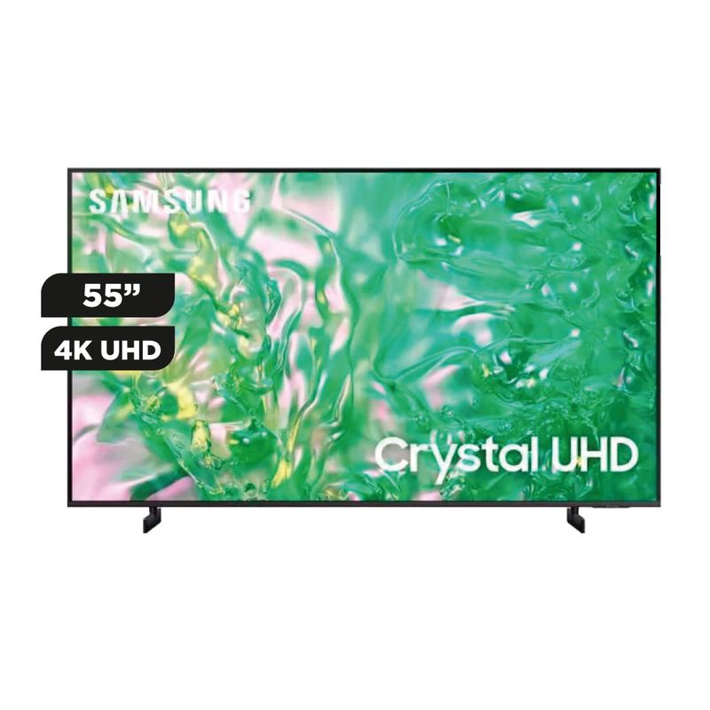 SAMSUNG - Televisor Smart Crystal UHD 4K Samsung 55 pulgadas UN55DU8000GXPE