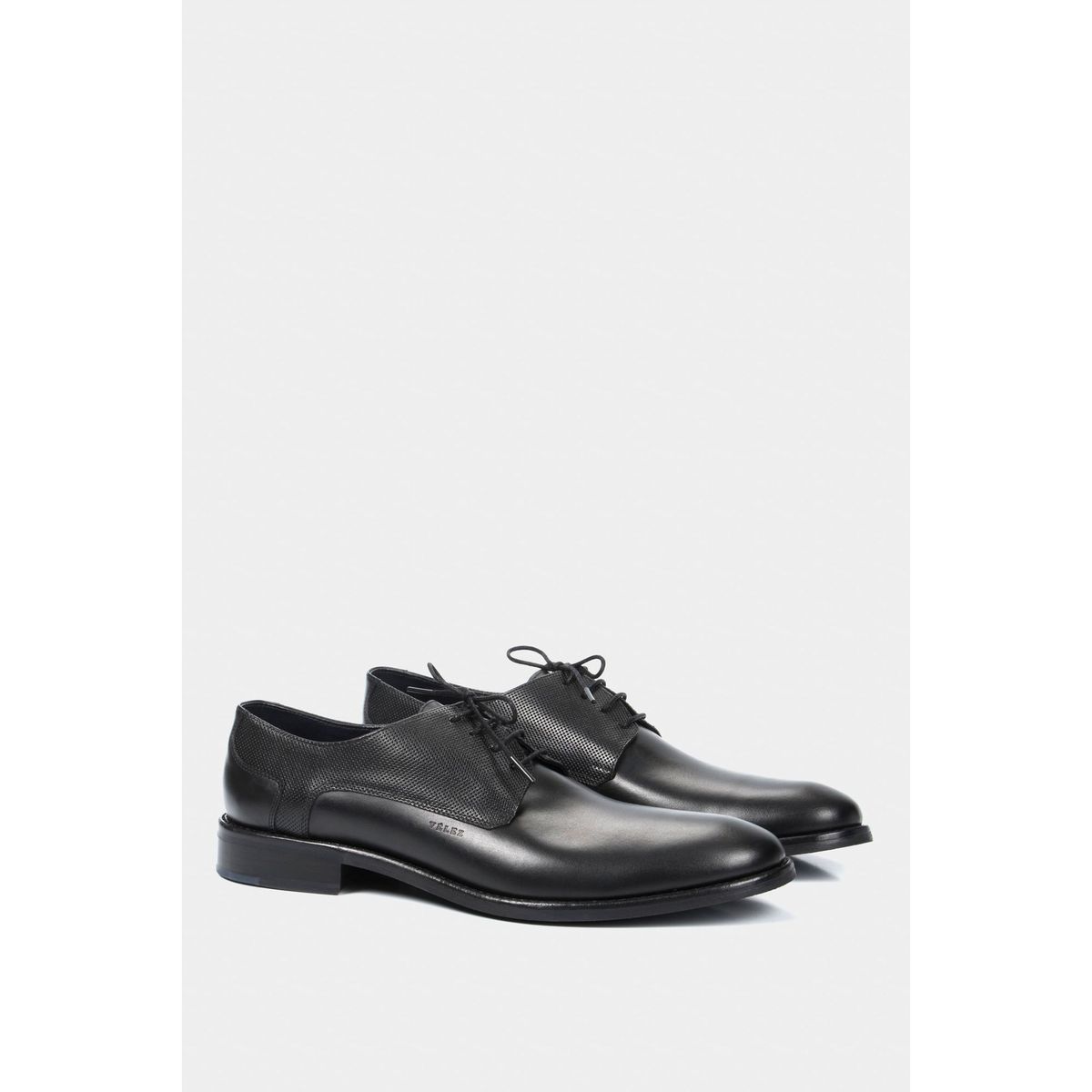 VELEZ - Vélez Zapatos Cordón Formal De Cuero Para Hombre Liso Negro