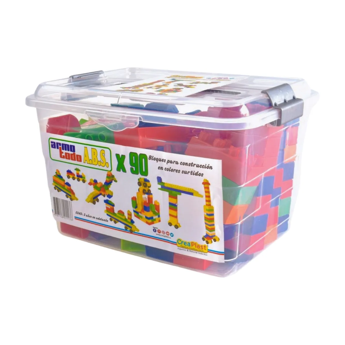 CREAPLAST - Armotodo 90 Piezas, marca CreaPlast