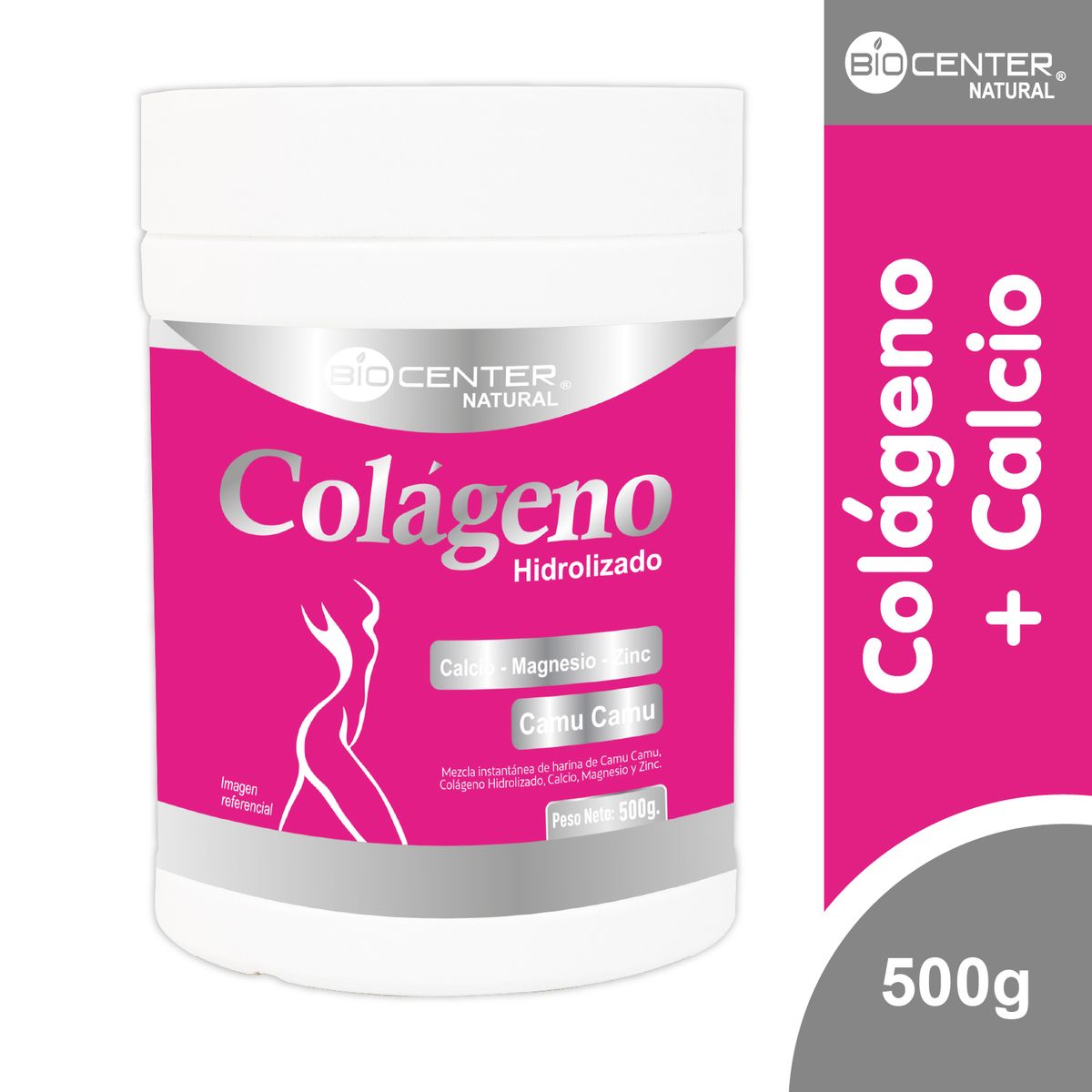 BIOCENTER NATURAL - Colágeno + Calcio Mujer x 500 g - Biocenter Natural