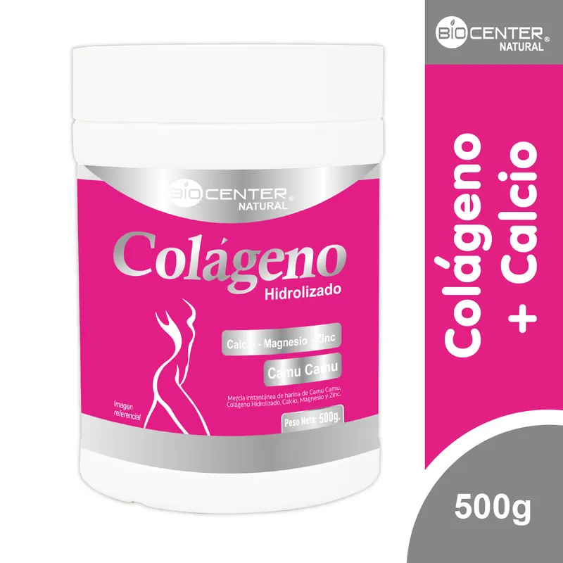 BIOCENTER NATURAL - Colágeno + Calcio Mujer x 500 g - Biocenter Natural