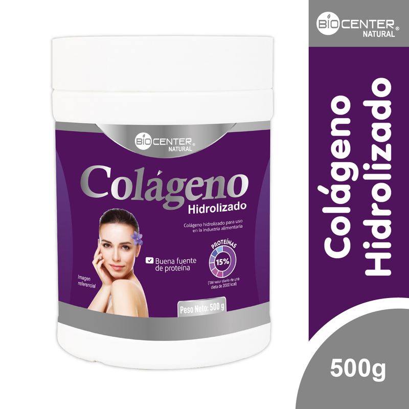 BIOCENTER NATURAL - Colágeno Hidrolizado Puro x 500 g - Biocenter Natural