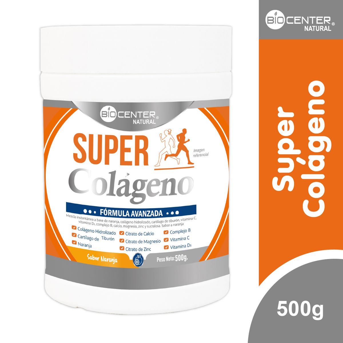 BIOCENTER NATURAL - Super Colágeno x 500 g - Biocenter Natural
