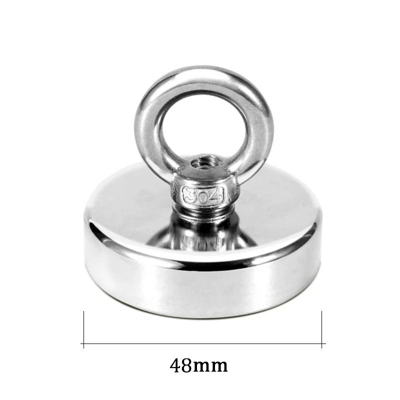OEM - Iman De Neodimio 48mm 75kg Busqueda Pesca N52 Muy Fuerte