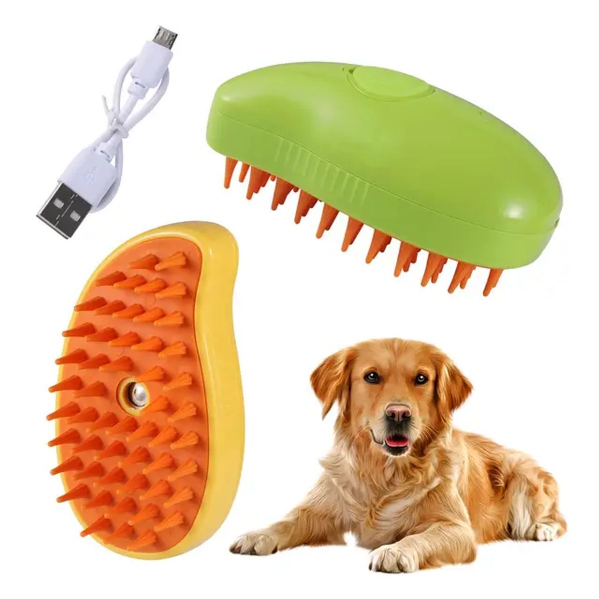 IMPORTADO MC - PEINE HUMIDIFICADOR PARA MASCOTAS RECARGABLE